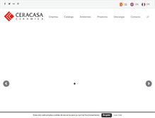 Tablet Screenshot of ceracasa.com